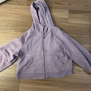 Lululemon Purple Zip-Up Scuba